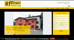 Desktop Screenshot of ferrariimmobiliare.net